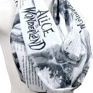 Alice in Wonderland Infinity Scarf - Lewis Carroll